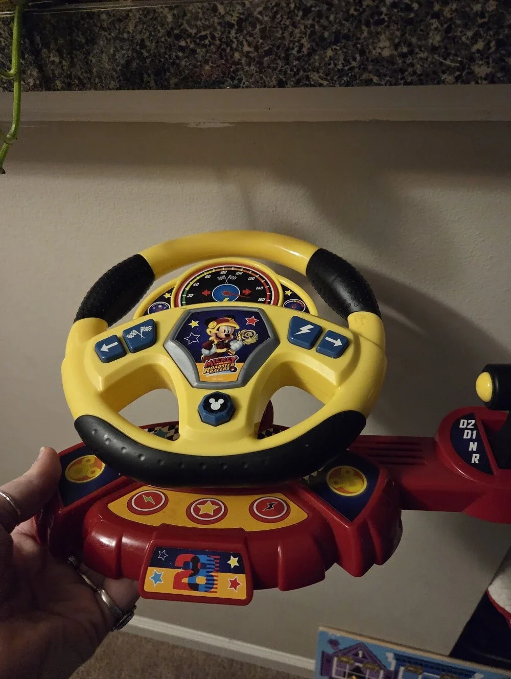 Just Play Mickey Roadster Racers Super Charged Steering Wheel